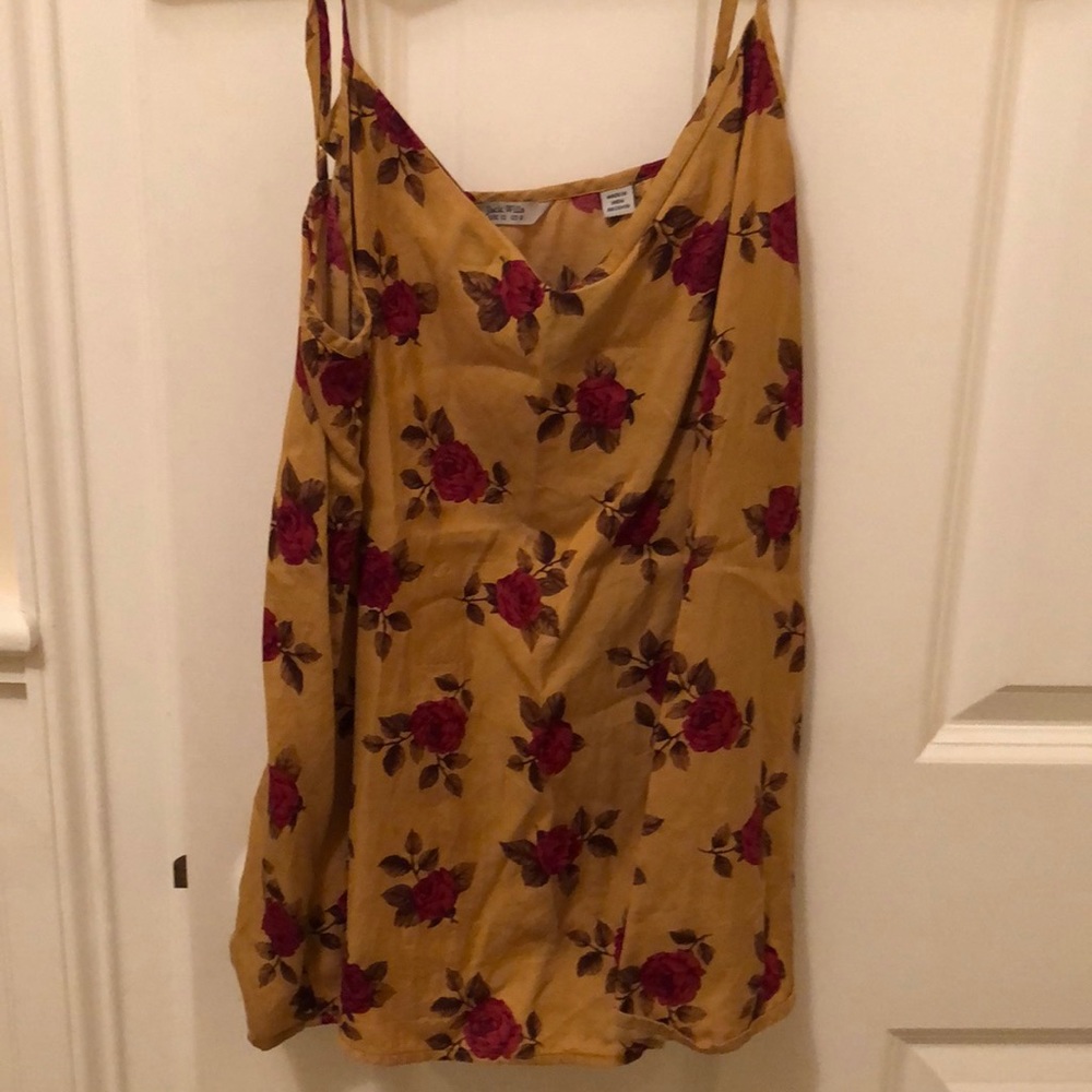 Golden Rose Floral Tank (Jack Wills)